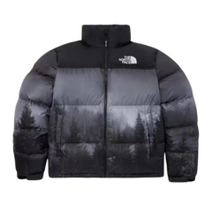 The North Face Nuptse Puffer Forest Design Black