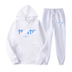 Trapstar Tracksuit White Blue (BUDGET)