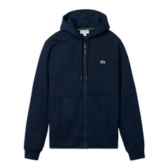 Lacoste Zip Hoodie Navy Blue