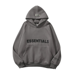 Fear Of God Essentials Hoodie Grey