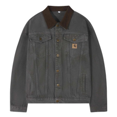 Carhartt Denim Jacket Grey