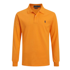 Ralph Lauren Slim Fit Polo Shirt Orange