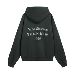 Acne Studios Stockholm Hoodie Washed Black