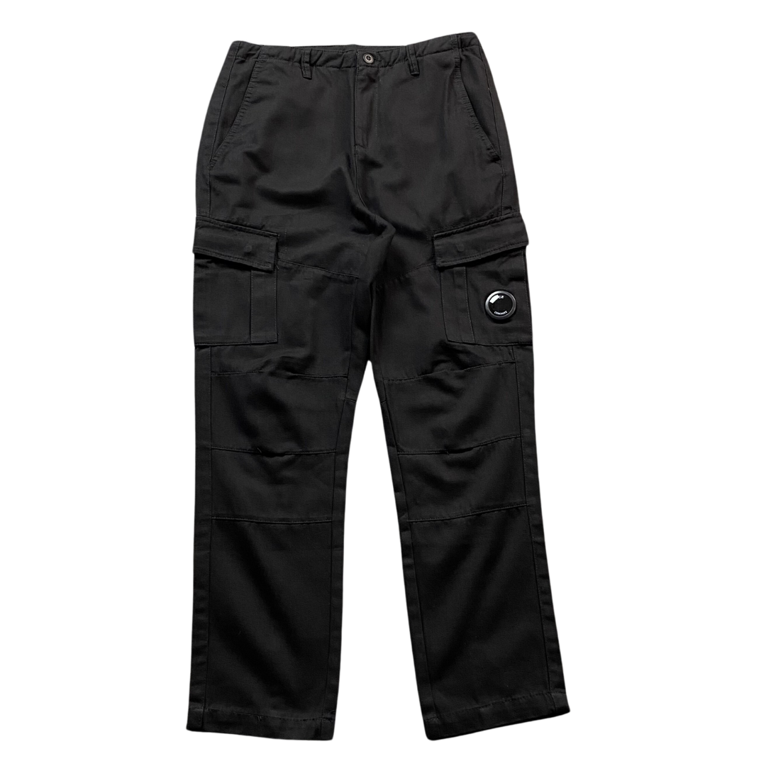 C.P. Company Cargo Pants Black