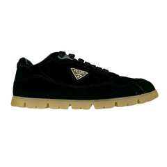 Prada Trainers Black Brown Sole