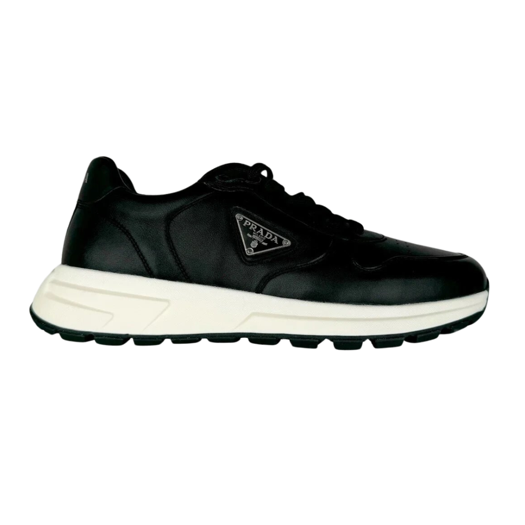 Prada Trainers Black & White Sole