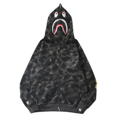 Bape Zipper Black & Grey