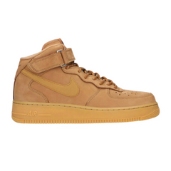 Nike Air Force 1 Mid Flax Leather Brown