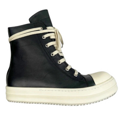 Rick Owens High Top Sneaker Black