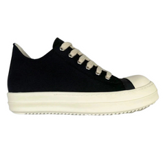 Rick Owens DRKSHDW Black Denim Low