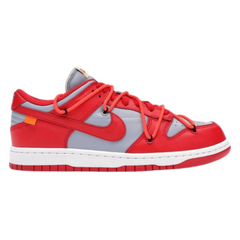 Nike Dunk Low x Offwhite University Red