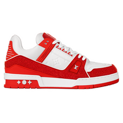 Louis Vuitton Trainer Red & White