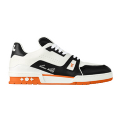 Louis Vuitton Trainer Orange & White