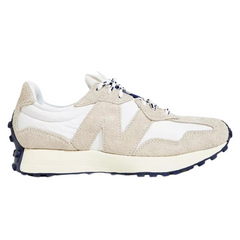 New Balance 327 Creme & Blue Laces