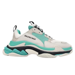 Balenciaga Triple S Sneaker White & Turquoise