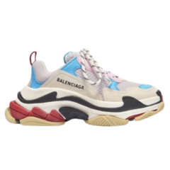 Balenciaga Triple S Sneaker Beige & Blue