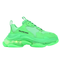 Balenciaga Triple S Sneaker Neon Green Clear Sole