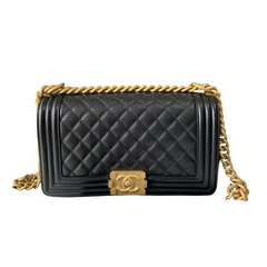 Chanel Caviar Medium Boy Bag