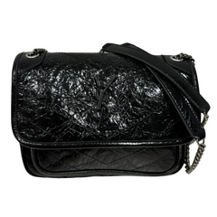 Yves Saint Laurent Niki Baby Shoulder Black