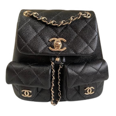 Chanel Duma Backpack Black