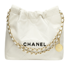 Chanel 22 Bag White