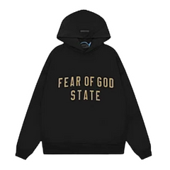 Fear of Good State Black Hoodie