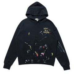 Gallery Dept. Painted Hoodie Black