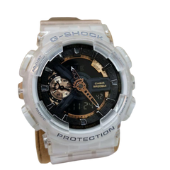 G-Shock White & Rose Gold Watch