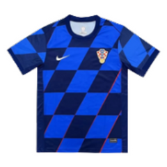 Croatia 2024 Away Jersey Blue