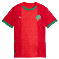 Morocco 2024 Home Jersey Red