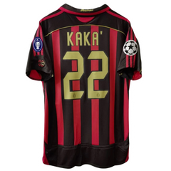 AC Milan 2006/07 Home Jersey "Nr.22 Kaka"