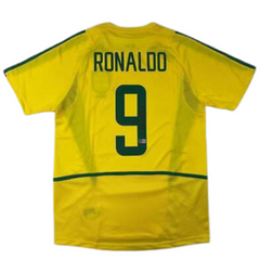 Brazil 2002/03 Home Jersey "Nr.9 Ronaldo"