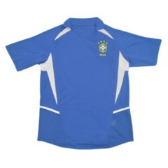 Brazil 2002 Away Jersey Blue