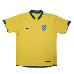 Brazil 2006 Home Jersey Yellow