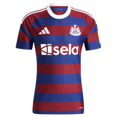 Newcastle 2024/25 Away Jersey Red & Blue