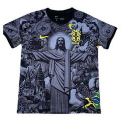 Brazil x Jesus Christ 2024/25 Jersey Black
