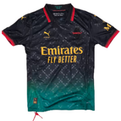 AC Milan 24/25 Puma x Off-White Jersey Black