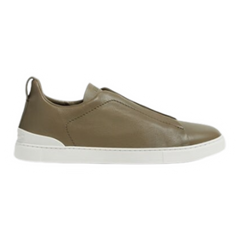 Zegna Triple Stitch Sneaker Green