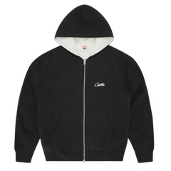 Corteiz HMP Thermal Zip Hoodie Black