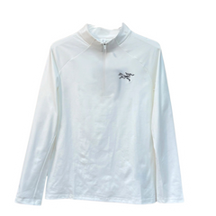 Arc'terx Neck Zip Sweater White