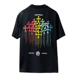 Chrome Hearts Multi Color Cross T-Shirt Black
