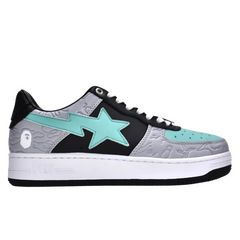 Bape Bapesta Low Green & Grey