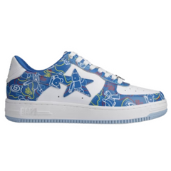 Bape Bapesta Low Medicom Toy Bearbrick Blue Camouflage
