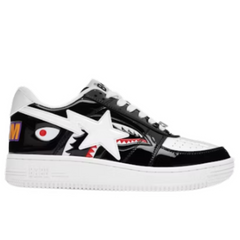 Bape Bapesta Low Mad Shark Black