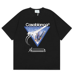 Casablanca Aiiiiir T-Shirt Black