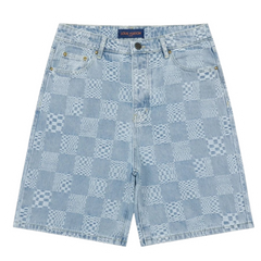 Louis Vuitton Squared Jeans Shorts Blue