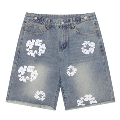 Denim Tears Jeans Shorts Light Blue