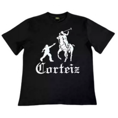 Corteiz Jacking Horse T-Shirt Black