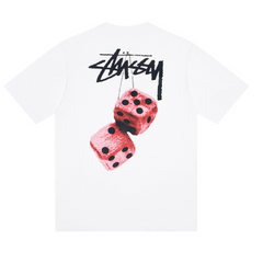 Stussy Pair Of Dice T-Shirt White