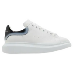 Alexander McQueen Oversized Sneaker 'Faded Heel - White Black Silver'